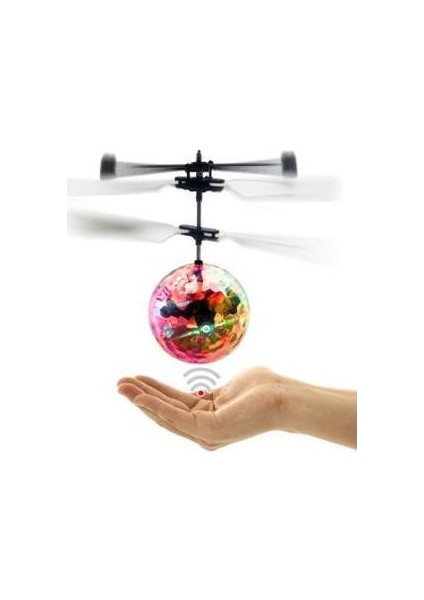 Drone El Sensörlü Uçan Top Drone Renki Işıklı Uçan Top Helikopter Sensörlü Şarjlı fiyatları