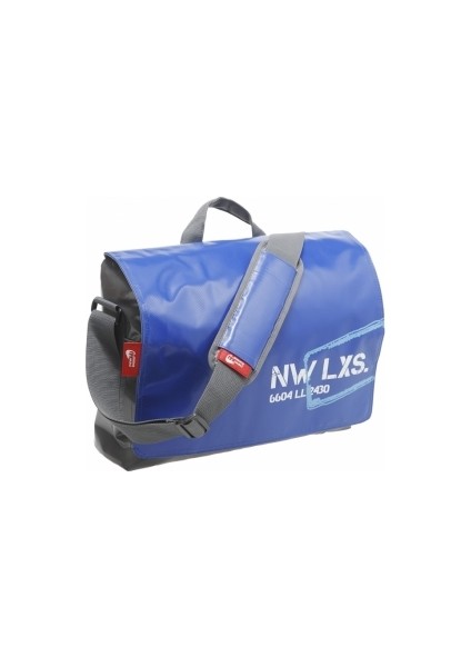 Omuz Çantası Postino Office 16L 39X31.5X13Cm Mavi/Gri Su Geçirmez