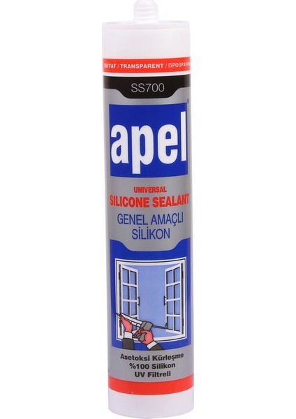 Silikon 280 Ml 320 Gr Beyaz Apel.44