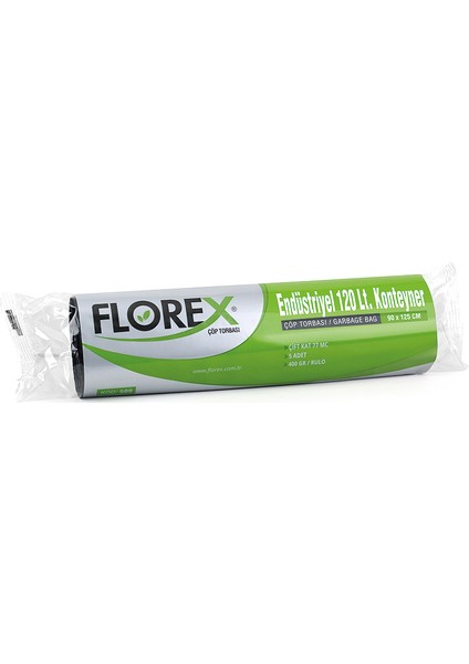 Endüstriyel 120 Lt Konteyner Çöp Poşeti 90 x 125 Cm