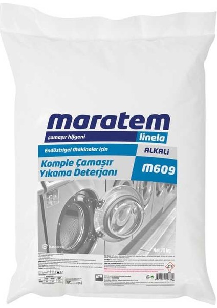 M609 Komple Yıkama Çamaşır Deterjanı 20kg