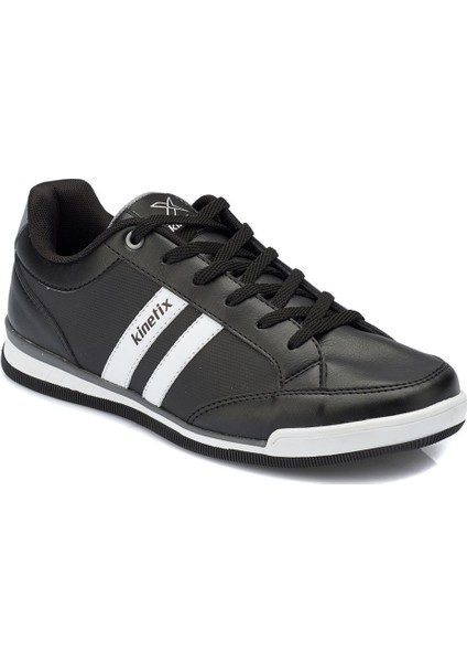 Wonder Pu M Siyah Beyaz Erkek Sneaker Ayakkabı