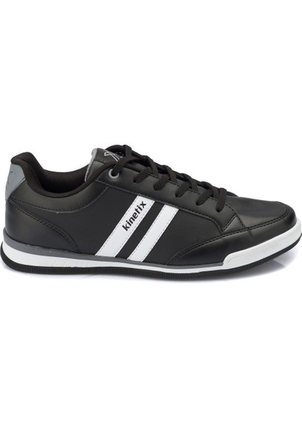 Wonder Pu M Siyah Beyaz Erkek Sneaker Ayakkabı