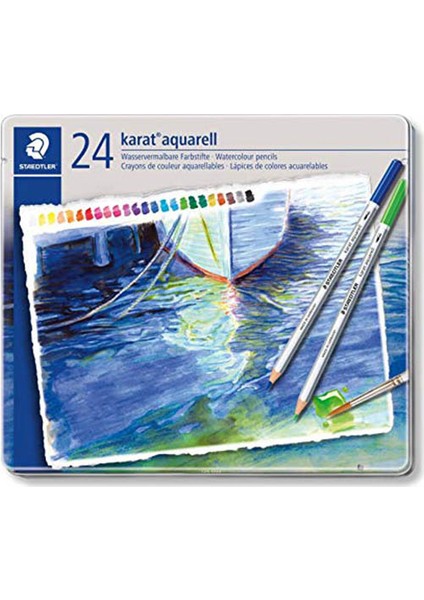 125 M24 Karat Aquarell Kuru Boya 24lü