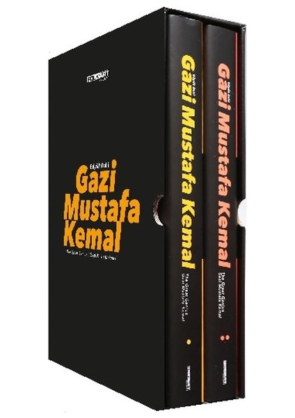 Büyük Dahi-Gazi Mustafa Kemal-2 Cilt Takım - Tarık Zafer Tunaya - Doğan Hızlan - Macit Gökberk