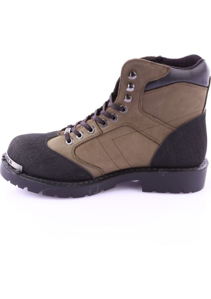 Hj-102-17400-M Erkek Merdane Bot Kahve Nubuk modelleri