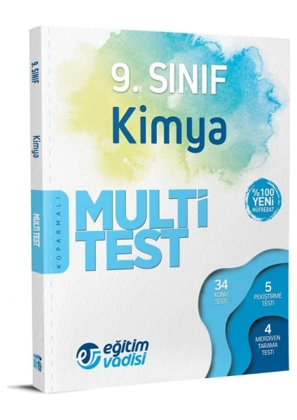 Eğitim Vadisi Yayınları 9.Sınıf Kimya Multi Test