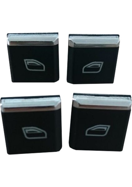 EDP643 Porsche İçin 4 Adet Sürücü Cam Açma Düğme Kapağı 7PP959858R DML