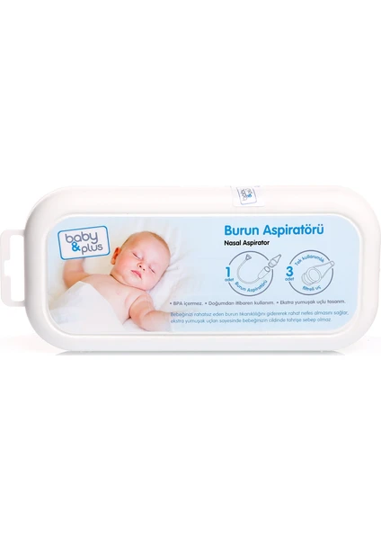 Baby Plus Nazal Burun Aspiratörü