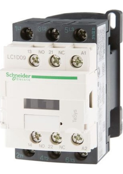 Lc1D09B7 - D Serisi 4Kw 9A 24V Ac Kontaktör
