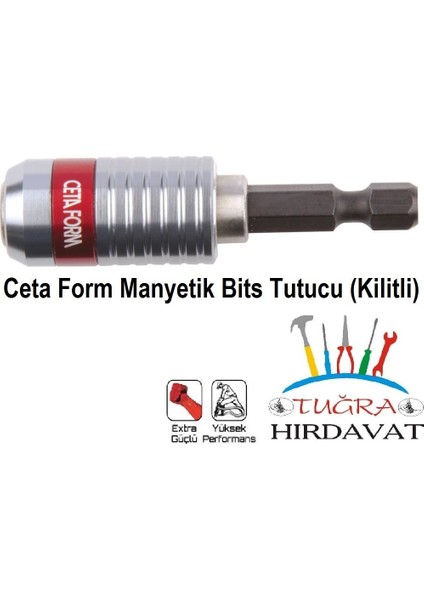 Cetaform Mıknatıslı Manyetik Bits Tutucu Matkap Ucu Bt01Qh
