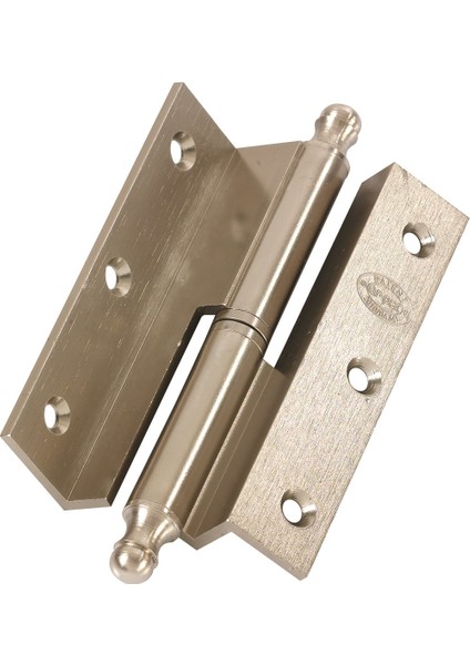 10 Cm Çelik Burçlu Cumbali Menteşe Küre Sol Ar Cb130L 02