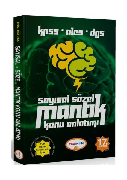 KPSS ALES Sayısal-Sözel Mantık Konu Anlatımlı