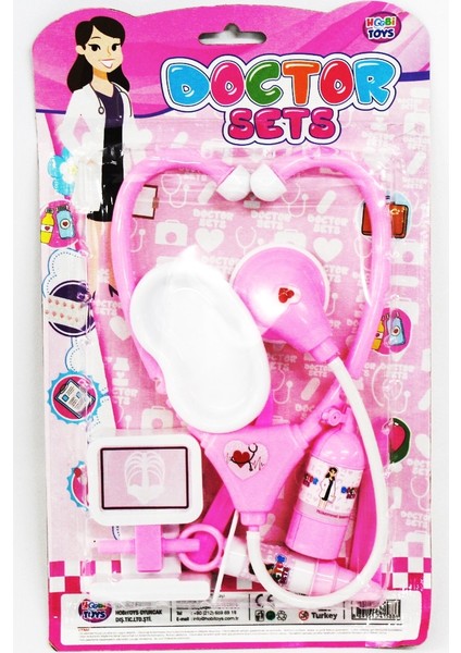 Doktor Seti 7 Parça Pembe Küçük Kutuda