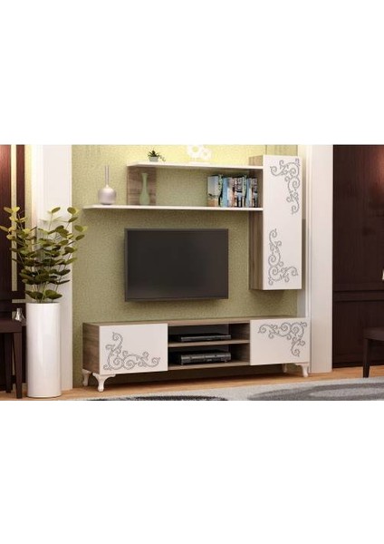 Lükens Baza Mobilya Ayağı 14 Cm Beyaz