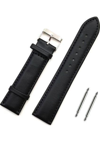 24MM Siyah Saat Kordonu Kayış