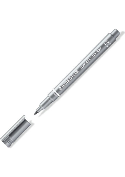 Metalik Marker Gümüş 8323-81