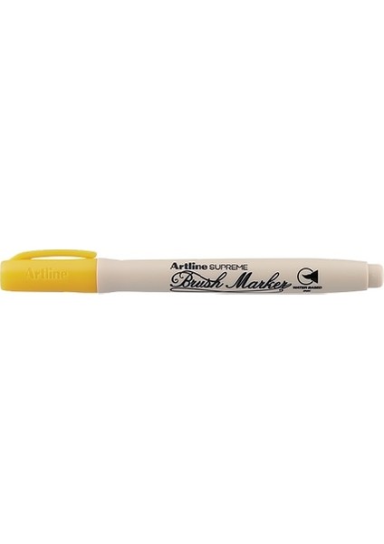 Supreme Brush Marker Sarı