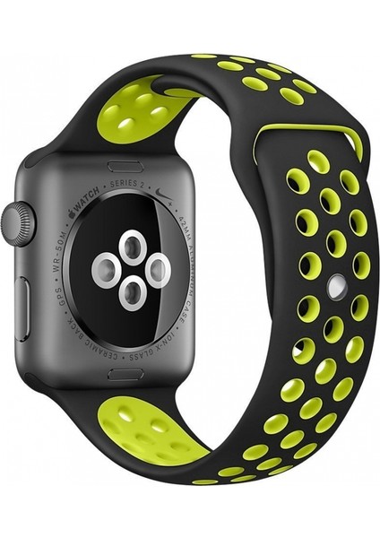 Akıllıphone Ally Apple Watch Uyumlu İçin 38Mm Nike Style Soft Silikon Kayış