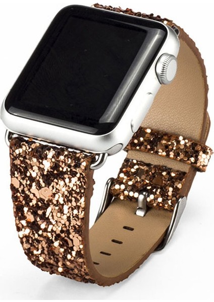 Akıllıphone Ally Apple Watch Uyumlu İçin 1,2,3 42Mm Deri Kayış Sim İşlemeli Kordon Kayış
