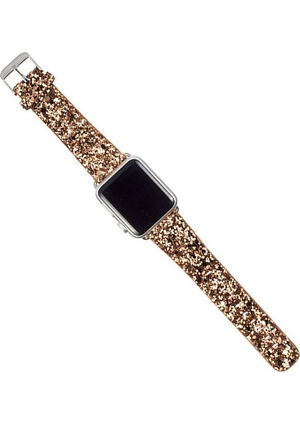 Akıllıphone Ally Apple Watch Uyumlu İçin 1,2,3 42Mm Deri Kayış Sim İşlemeli Kordon Kayış