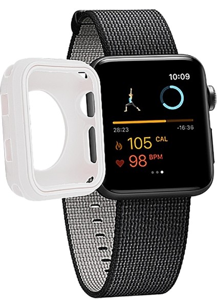 Apple Watch Uyumlu 42Mm 2,3 Ultra Koruma Soft Silikon Kılıf