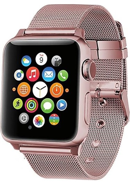 Akıllıphone Ally Apple Watch Uyumlu İçin 42 1,2,3 Çelik Klasik Toka Kayış Kordon