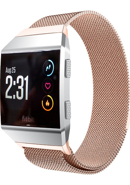 Akıllıphone Fitbit İonic Akıllı Saat Metal Kayış Milano Loop