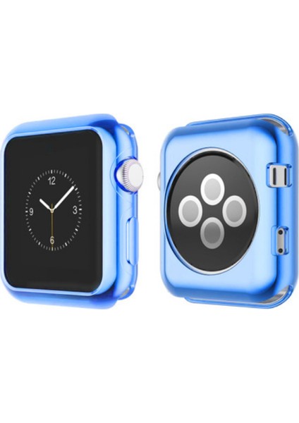 Ally Apple Watch Uyumlu İçin 38Mm 1,2,3 Ultra Slim Parlak Bumper Tpu Kılıf