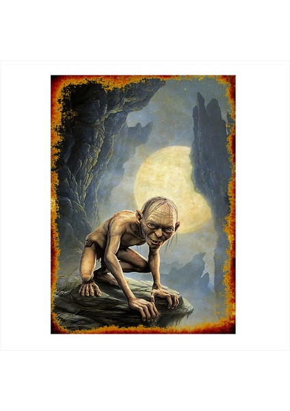 Ahşap Tablo Simego Gollum
