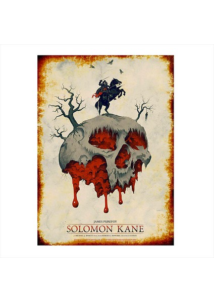 Ahşap Tablo Solomon Kane Poster