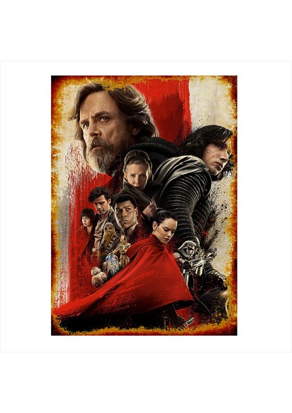 Ahşap Tablo Star Wars