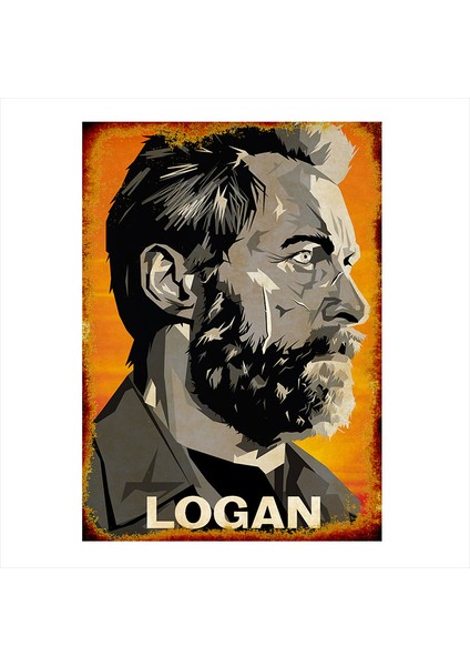 Ahşap Tablo Logan