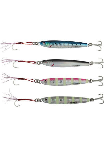 3D Slim Minnow 100 gr Jig Suni Yem