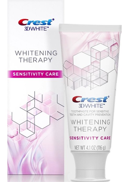 3D White Whitening Therapy Sensivity Care Diş Macunu 116 gr