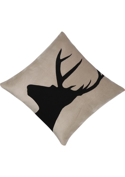 Kırlent Yastık Kılıfı Geyik