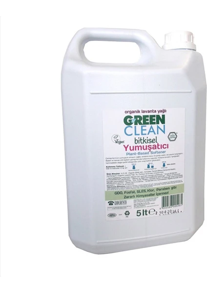 U Green Clean Bitkisel Yumuşatıcı 5000 ml Lavanta