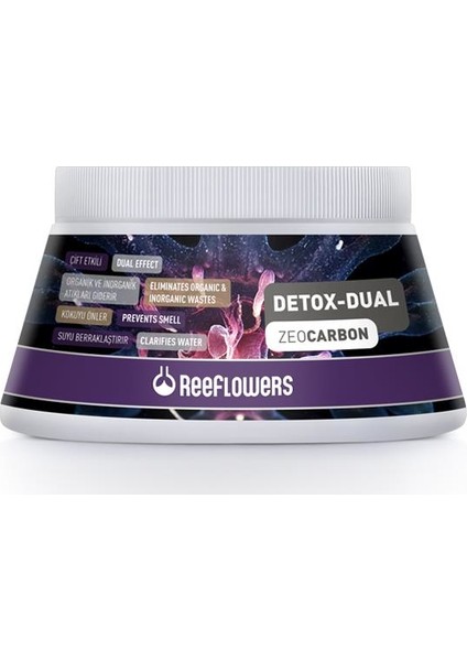 Reeflowers Detox-Dual Zeo Carbon 720gr