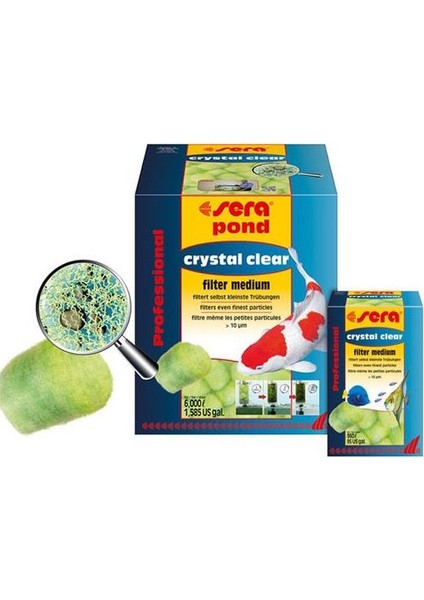 Crystal Clear Su Berraklaştırıcı 1 Adet Kovadan Bölme