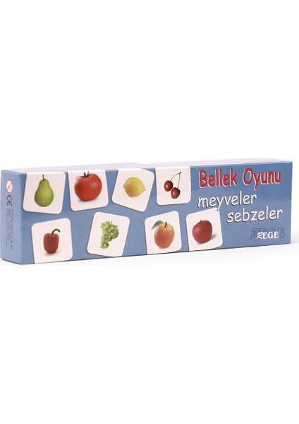 Bellek Oyunu - Meyveler ve Sebzeler