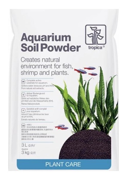 Tropica Aquarium Soil Powder 3Lt