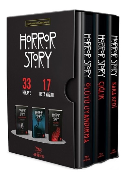 Horror Story Seti-3 Kitap Takım Kutulu