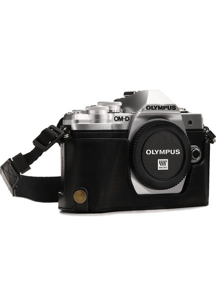 MG1350 Olympus Om-D E-M10 Mark Iıı Deri Kamera Çantası