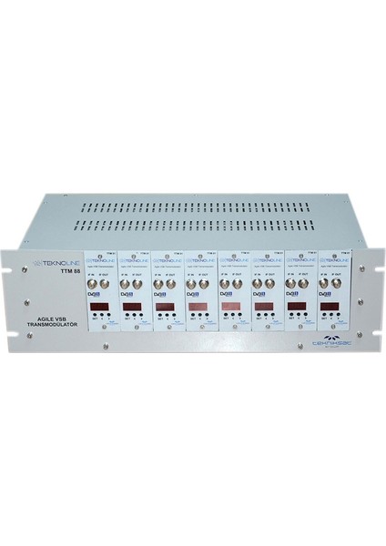 Uydu Dagıtım Santrali - Analog Headend - Vsb Kompakt Transmodulator Ana Ünite 88