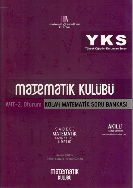 Matematik Kulübü AYT Kolay Matematik Soru Bankası