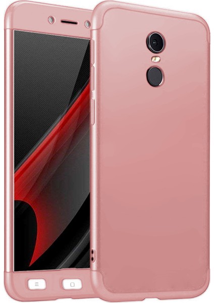 Xiaomi Redmi Note 4 Kılıf Double Dip 360 Protective