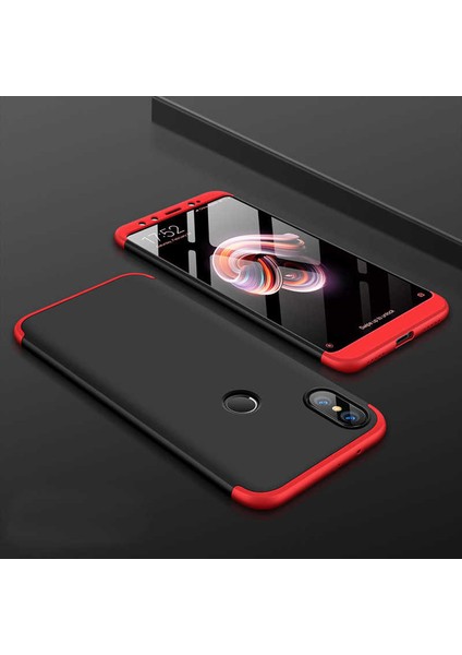 Xiaomi Mi Max 3 Kılıf Double Dip 360 Protective