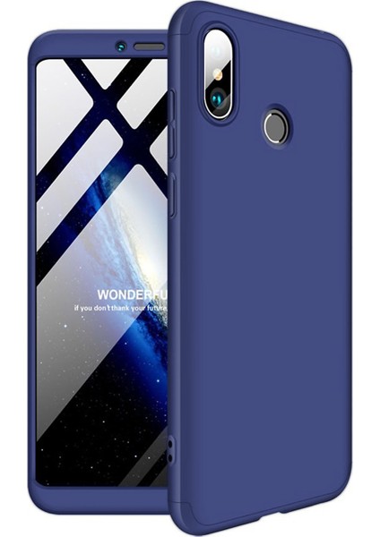 Xiaomi Mi Max 3 Kılıf Double Dip 360 Protective
