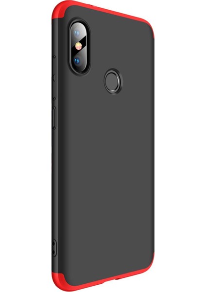 Xiaomi Mi A2 Lite Kılıf Double Dip 360 Protective