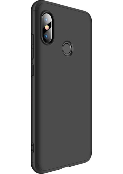 Xiaomi Mi A2 Lite Kılıf Double Dip 360 Protective